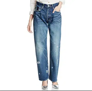 MOUSSY MV Fago 와이드 스트레이트 사이즈 25