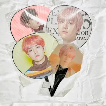 EXO 백현 백 부채
