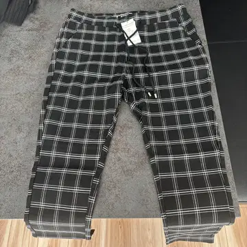 가격표 포함 미사용 새상품 아담스 저글러 RTEG 체크 무늬 스키니