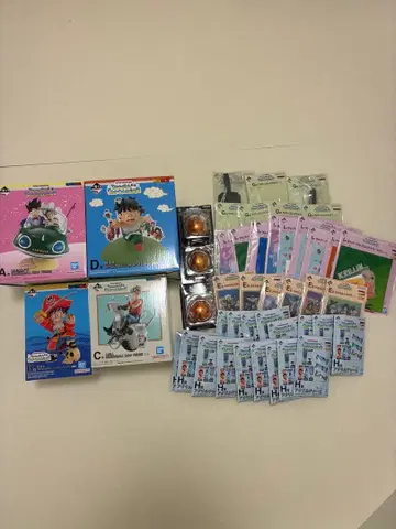 드래곤볼 제일복권 스냅 컬렉션 2 ABCD 세트