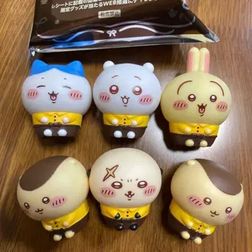 치이카와 (먼작귀) 코스 소프트 비닐 5종 6개 세트