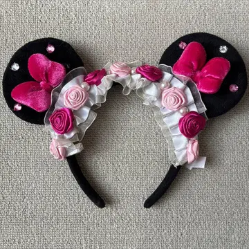 [초레어] 디즈니 꽃과 나비 장식 머리띠