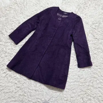 [ c6794 ] Raymayers 노카라 코트 퍼플