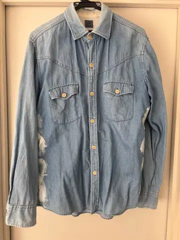 gohemp 데님 셔츠 타이다이