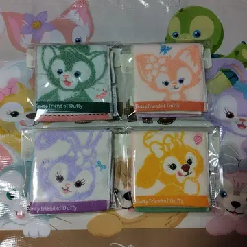 Duffy and Friends 타월 4장 세트