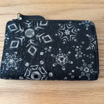 인덴 설경 무늬 코인 케이스/동전 지갑