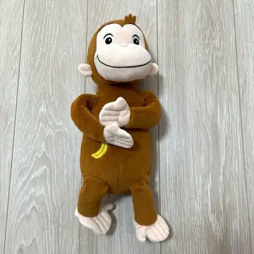 호기심 많은 조지 말하는 봉제 인형