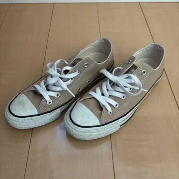 Converse All Star 베이지 스니커즈