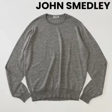 JOHN SMEDLEY 존스메들리 크루넥 울 니트