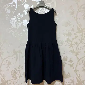 폭시 FOXEY 원피스 피케 편직 리본 썸머 원피스