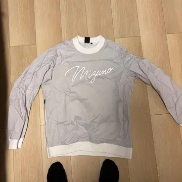 미즈노 남성용 자켓 M 라이트 그레이