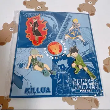 HUNTER x HUNTER 핀즈 세트 곤 키루아 크라피카 클로로