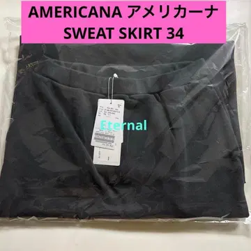 라빠르망 AMERICANA 아메리카나 SWEAT SKIRT 34