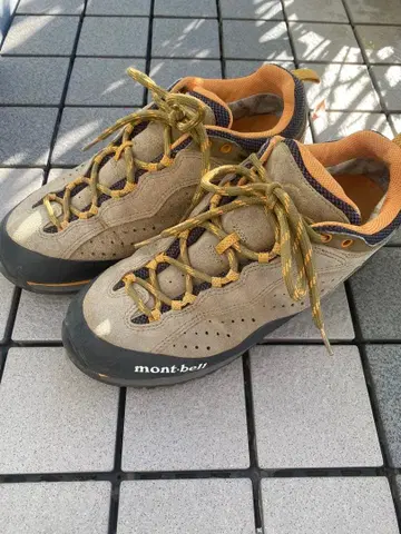 mont-bell 등산화 크래그 스태퍼, 베이지 27.5cm