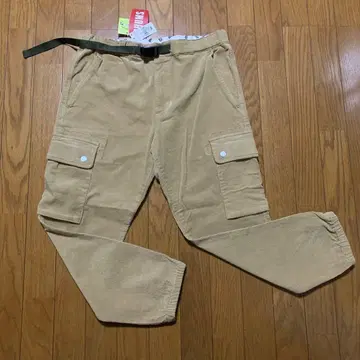 미사용 새상품 코듀로이 카고 팬츠 남성용 CHUMS 참스