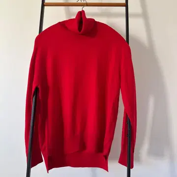 드로어 Drawer 터틀넥 니트