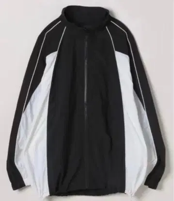 새상품 JEANASIS / [ les Fleurs ] 절개 나일론 블루종