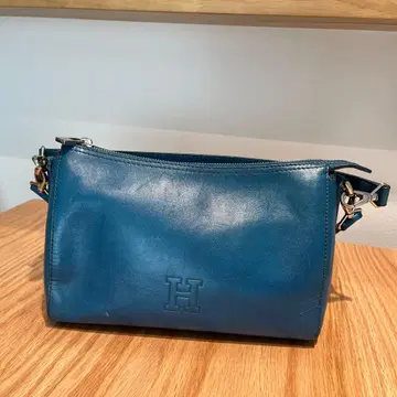 HIROFU 2way 로고 가죽 핸드/숄더백