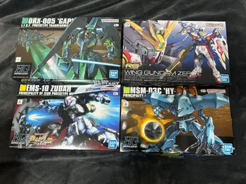 RG 1/144 윙건담 제로 HGUC 갸플란 즈다 하이고그