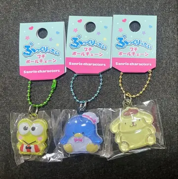 푹신푹신 볼체인 산리오 턱시도샘 케로케로케로피