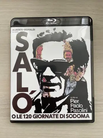 영화 소돔의 시티 Blu-ray 피에르 파올로 파솔리니 새상품급