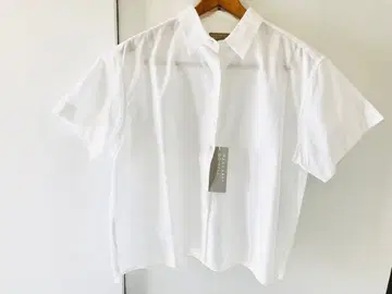 마가렛호웰 코튼 반팔 블라우스