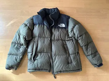 THE NORTH FACE 눕시 다운 자켓 올리브 그린