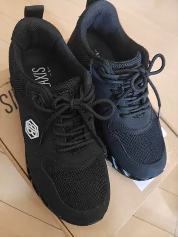 BEAXIS 밸런스 코어 스니커즈 3 블랙 S