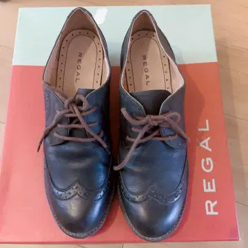 리갈 윙팁 슈즈 25cm 블랙