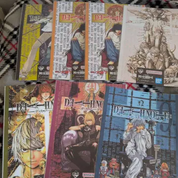 데스노트 제일복권 F상 클리어 포스터 7장 세트