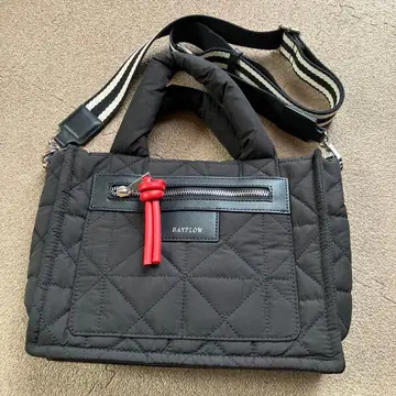 새상품급 BAYFLOW 퀼팅 토트백 숄더백