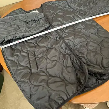 블랙 퀼팅 자켓 긴팔