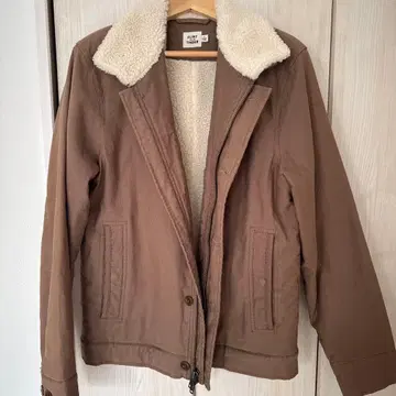 FLINT AND TINDER Sherpa lined jacket