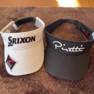 Srixon Z STAR & Piretti 바이저 2세트