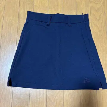 네이비 슬릿 스커트