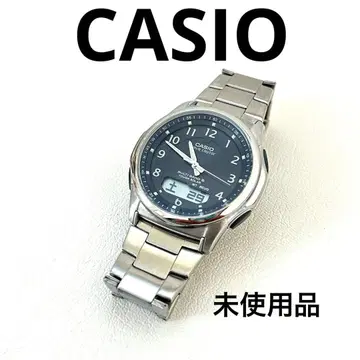 카시오 손목시계 웨이브셉터 전파 솔라 CASIO 남성용 손목시계 네이비