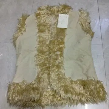 (193)Bin Bin 베이지 퍼 베스트