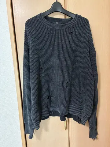 HARE 피그먼트 아제 니트 풀오버