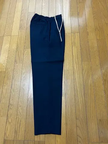 크루치아니 네이비 슬랙스 허리밴딩