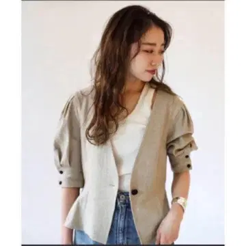 TODAYFUL 베이지 테일러드 자켓 38