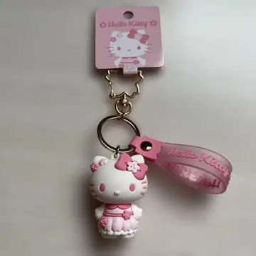 헬로키티 입체 키링 사쿠라