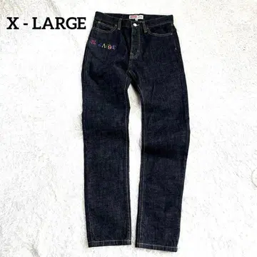 [ 미사용 새상품 ] X - LARGE 인디고 데님 팬츠 청바지 30