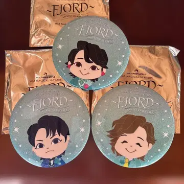 FJORD ANNIVERSARY LIVE 캔뱃지 3개 세트