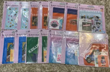 제일복권 드래곤볼 I상 지퍼백 스티커 세트 8종 컴프