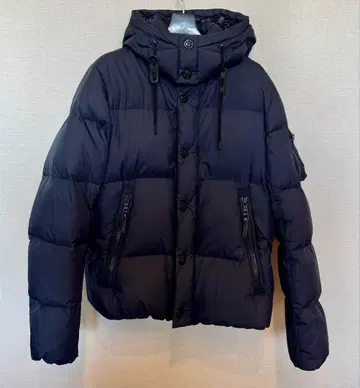 나노 유니버스 후드 부착 니시카와 다운 자켓 2WAY 네이비