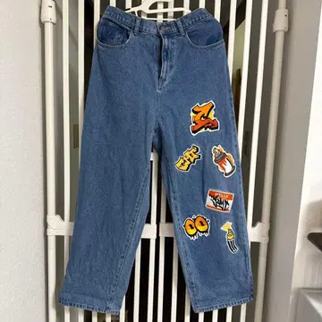 [ 인기 실루엣 ] centimeter cm 와이드 데님 사이즈 L