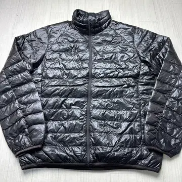 유니클로 프리미엄 다운 울트라 라이트 자켓 XL 다크 브라운