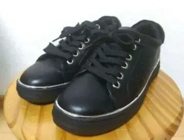 블랙 스니커즈 여성용 M 사이즈