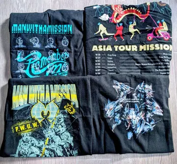 MAN WITH A MISSION 티셔츠 L 사이즈
