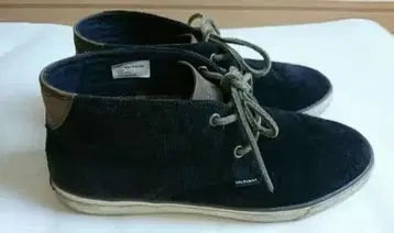 타미힐피거 가죽 스니커즈 미드컷 26cm